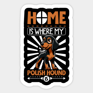 Home is with my Ogar Polski Sticker